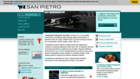 What Centroveterinariosanpietro.com website looked like in 2020 (3 years ago)