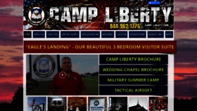 What Camp-liberty.com website looked like in 2020 (3 years ago)