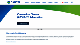 What Cantelcanada.com website looked like in 2020 (3 years ago)
