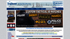What Copquest.com website looked like in 2020 (3 years ago)