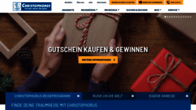 What Christophorus.at website looked like in 2020 (3 years ago)
