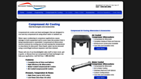 What Compressedaircooling.com website looked like in 2020 (3 years ago)