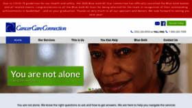 What Cancercareconnection.org website looked like in 2020 (3 years ago)
