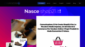 What Comunicazione21.com website looked like in 2020 (3 years ago)