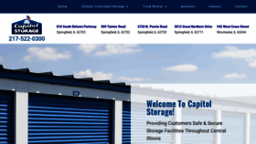 What Capitol-storage.com website looked like in 2020 (3 years ago)