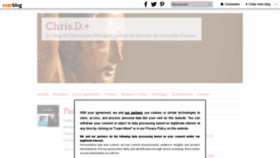 What Christophedelaigue.fr website looked like in 2020 (3 years ago)
