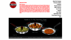 What Cookware.in website looked like in 2020 (3 years ago)