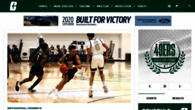 What Charlotte49ers.com website looked like in 2020 (3 years ago)