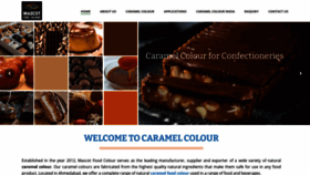 What Caramelcolor.co.in website looked like in 2020 (3 years ago)
