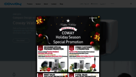 What Coway-usa.com website looked like in 2020 (3 years ago)