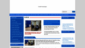 What Cangvu2.gov.vn website looked like in 2020 (3 years ago)