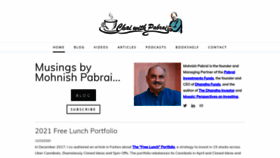 What Chaiwithpabrai.com website looked like in 2020 (3 years ago)