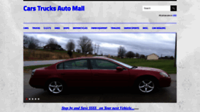 What Carstrucksautomall.com website looked like in 2020 (3 years ago)