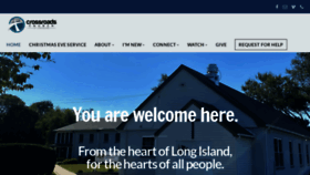 What Crossroadsli.org website looked like in 2020 (3 years ago)
