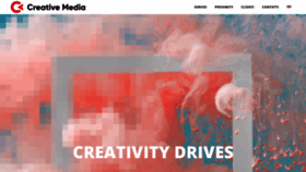 What Creativemedia.it website looked like in 2020 (3 years ago)