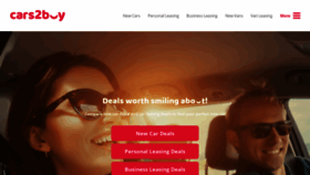 What Cars2buy.co.uk website looked like in 2020 (3 years ago)