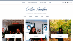 What Caitlinhoustonblog.com website looked like in 2020 (3 years ago)