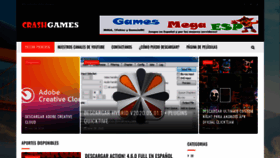 What Crashgamesmega.com website looked like in 2020 (3 years ago)