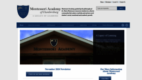 What Chambersburgmontessori.org website looked like in 2020 (3 years ago)