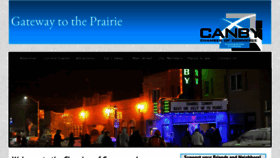 What Canbychamber.com website looked like in 2020 (3 years ago)