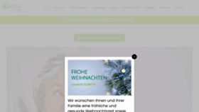 What Curata.de website looked like in 2020 (3 years ago)
