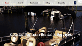 What Coastalpontoonrental.com website looked like in 2020 (3 years ago)