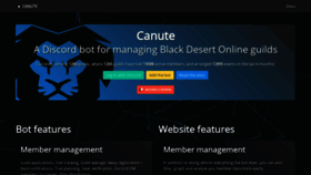 What Canute.gg website looked like in 2020 (3 years ago)