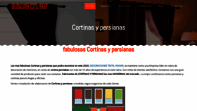 What Cortinasypersianas.com.pe website looked like in 2020 (3 years ago)