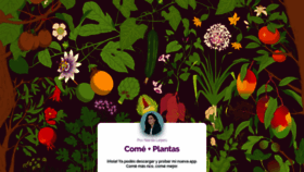 What Comemasplantas.co website looked like in 2020 (3 years ago)