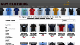 What Carguyclothing.net website looked like in 2020 (3 years ago)