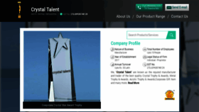 What Crystaltalent.in website looked like in 2020 (3 years ago)