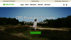 What Cbd-extra.de website looked like in 2020 (3 years ago)