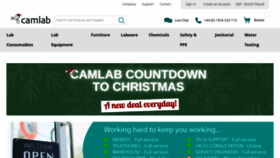 What Camlab.co.uk website looked like in 2020 (3 years ago)