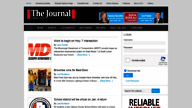 What Calhouncountyjournal.com website looked like in 2020 (3 years ago)