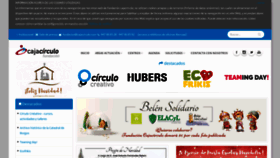 What Cajacirculo.com website looked like in 2020 (3 years ago)