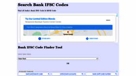 What Codeifsc.in website looked like in 2020 (3 years ago)