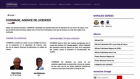 What Codimage.fr website looked like in 2020 (3 years ago)