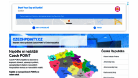 What Czechpointy.cz website looked like in 2020 (3 years ago)