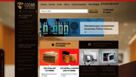 What Cosmigroup.ru website looked like in 2020 (3 years ago)
