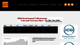 What Coininfo.com website looked like in 2020 (3 years ago)