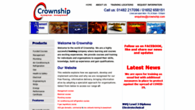 What Crownship.com website looked like in 2020 (3 years ago)