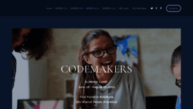 What Codemakers.us website looked like in 2020 (3 years ago)