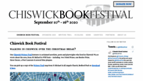 What Chiswickbookfestival.net website looked like in 2020 (3 years ago)