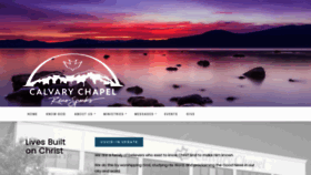 What Calvarychapelreno.org website looked like in 2020 (3 years ago)