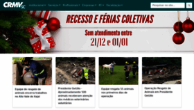 What Crmvsc.gov.br website looked like in 2020 (3 years ago)