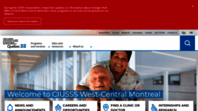 What Ciussswestcentral.ca website looked like in 2021 (3 years ago)