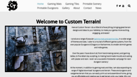 What Customterrain.net website looked like in 2021 (3 years ago)