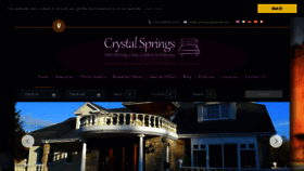 What Crystalspringsbandb.com website looked like in 2021 (3 years ago)
