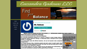 What Cassandrascounseling.com website looked like in 2021 (3 years ago)