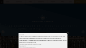 What Carlton-cannes.com website looked like in 2021 (3 years ago)